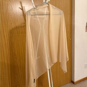 Elegant Sheer Sparkly Shawl